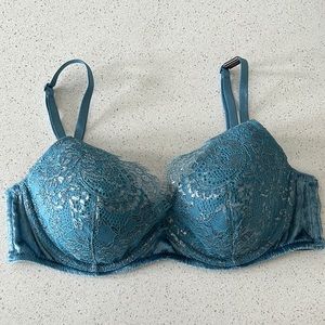 Victoria’s Secret Very Sexy Lightly Lined Metallic Blue